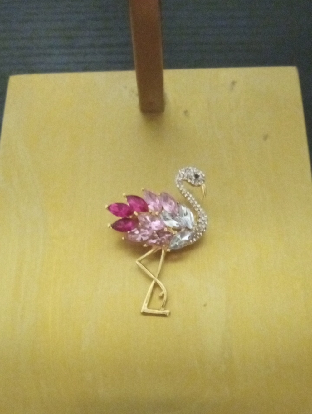 Beautiful Flamingo  Brooch